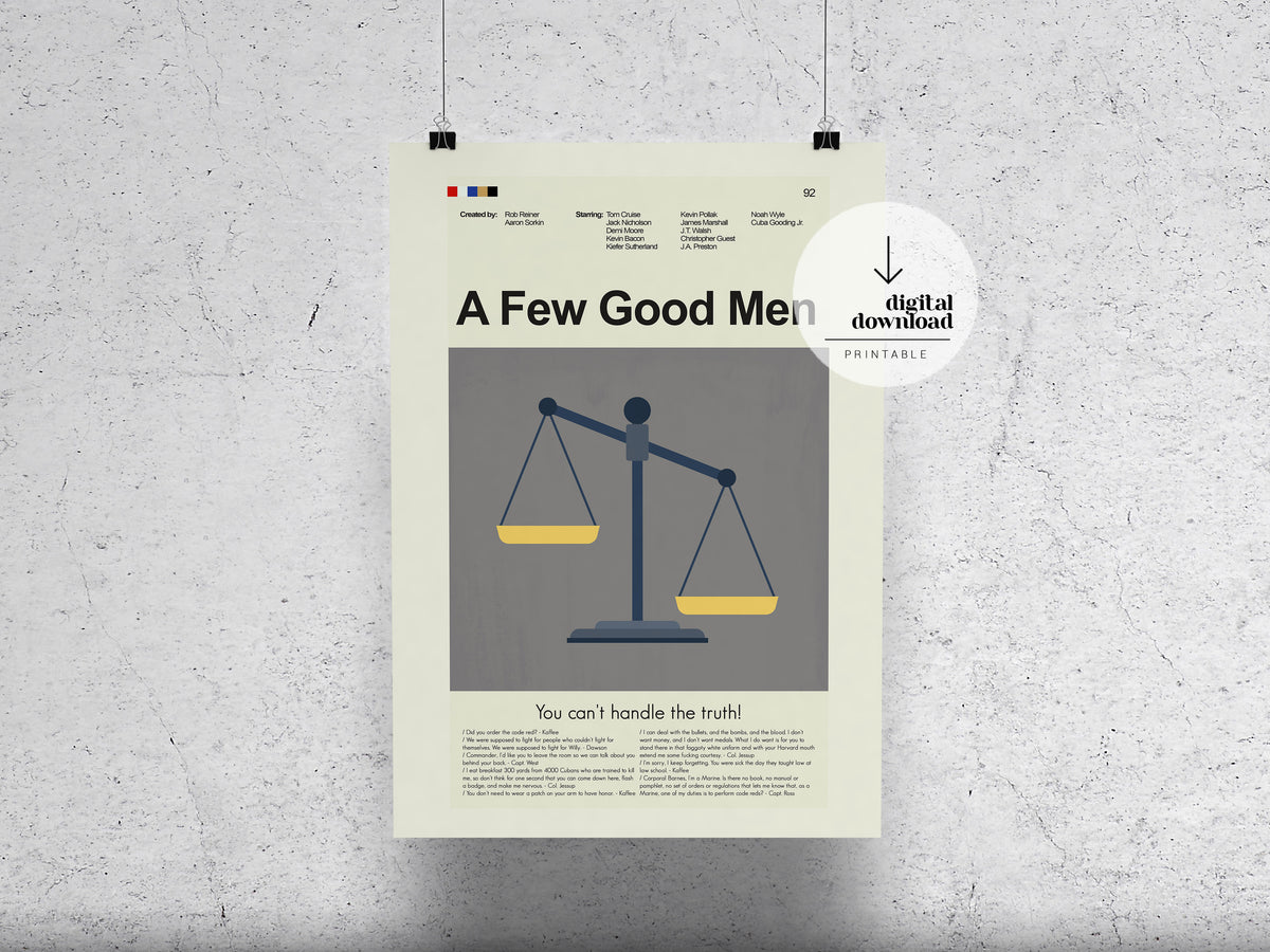 A Few Good Men | DIGITAL ARTWORK DOWNLOAD