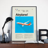 Load image into Gallery viewer, Airplane! - Trans American Plane | 12&quot;x18&quot; or 18&quot;x24&quot; Print only
