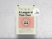Load image into Gallery viewer, A League of Their Own | DIGITAL ARTWORK DOWNLOAD
