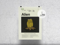 Load image into Gallery viewer, Alien | DIGITAL ARTWORK DOWNLOAD
