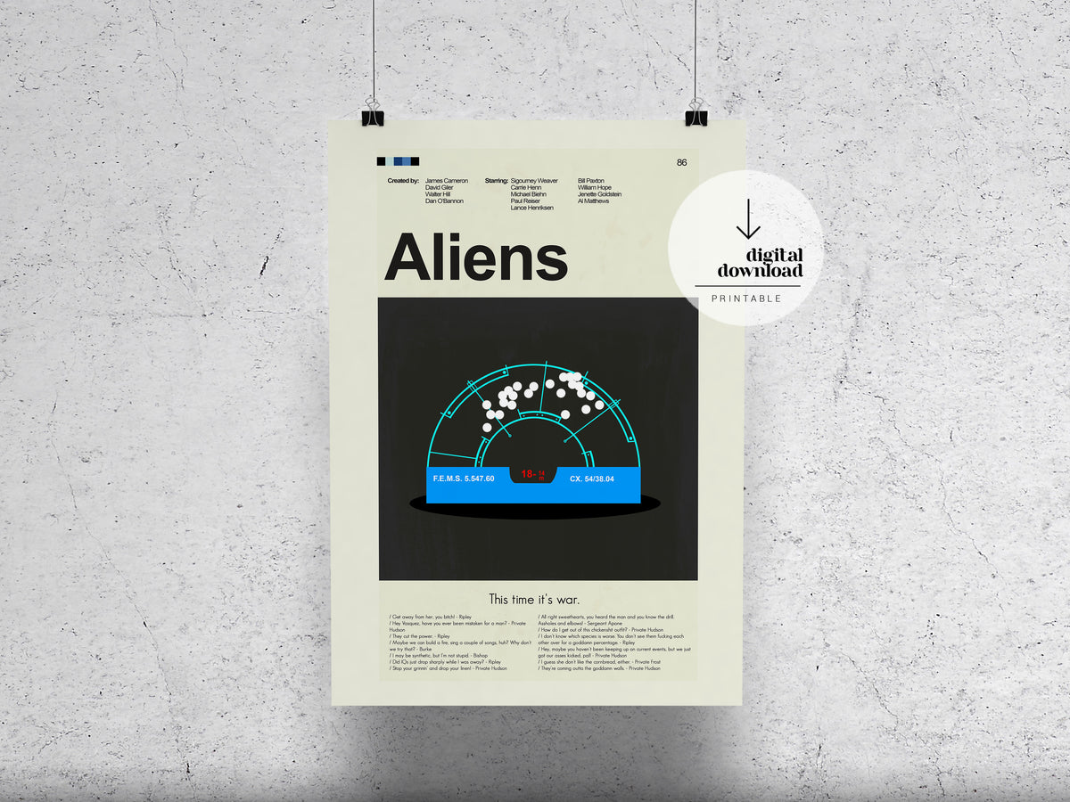 Aliens | DIGITAL ARTWORK DOWNLOAD