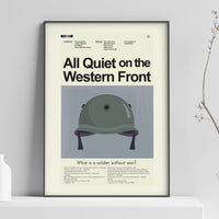 Load image into Gallery viewer, All Quiet on the Western Front - Helmet | 12&quot;x18&quot; or 18&quot;x24&quot; Print only

