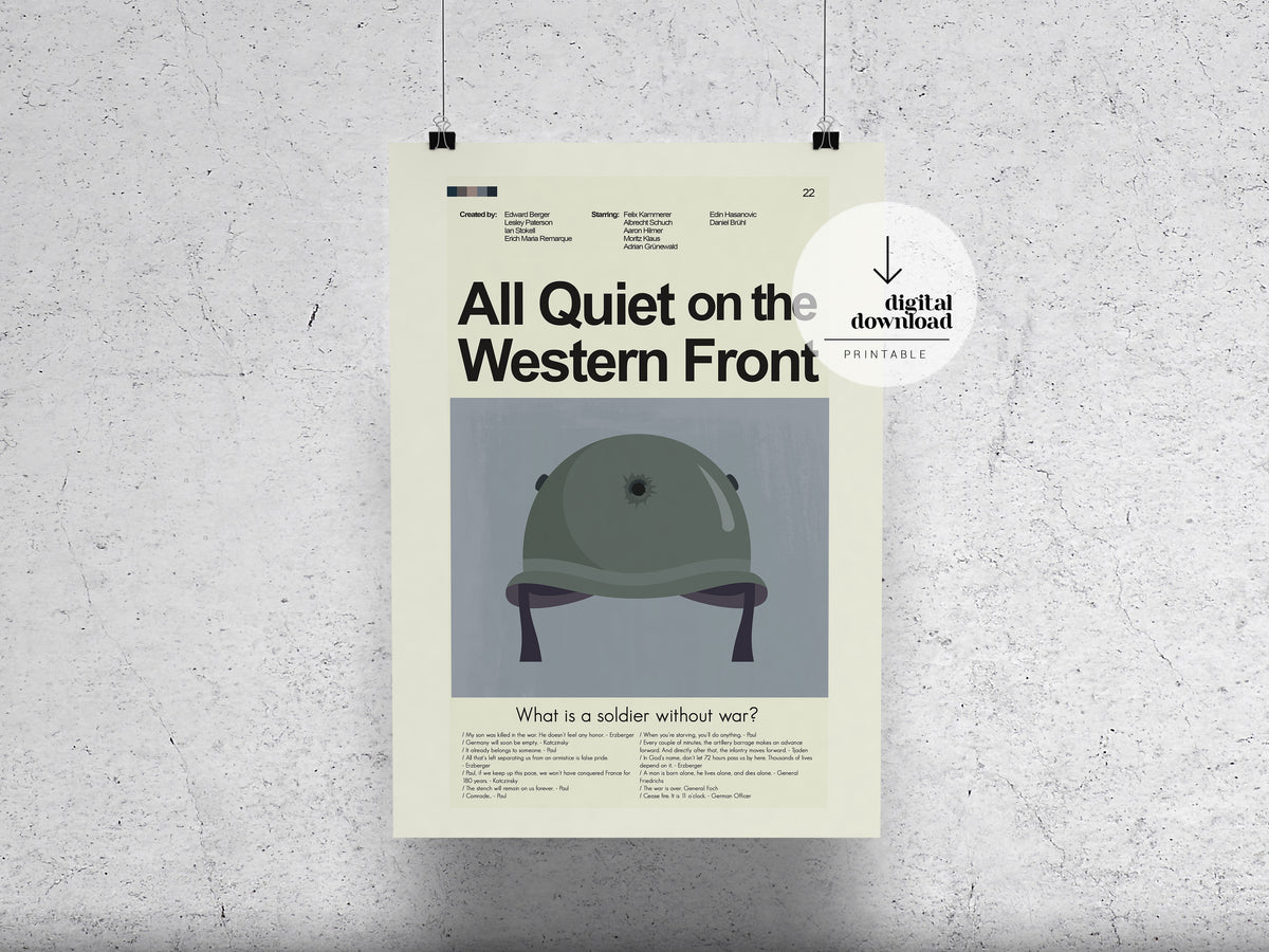 All Quiet on the Western Front | DIGITAL ARTWORK DOWNLOAD