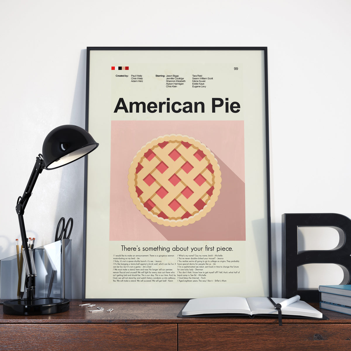 American Pie - Apple Pie | 12"x18" or 18"x24" Print only