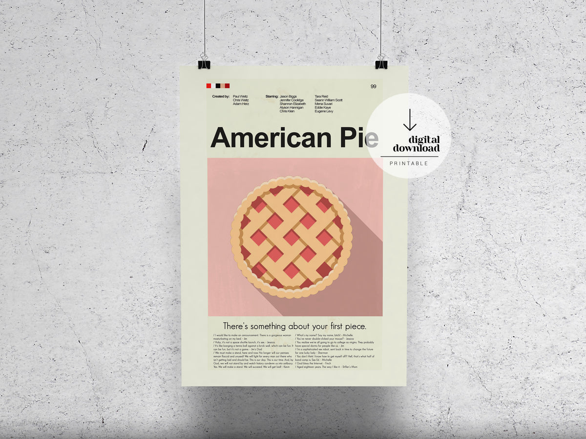 American Pie | DIGITAL ARTWORK DOWNLOAD