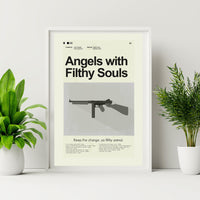 Load image into Gallery viewer, Angels with Filthy Souls - Tommy Gun | 12&quot;x18&quot; or 18&quot;x24&quot; Print only
