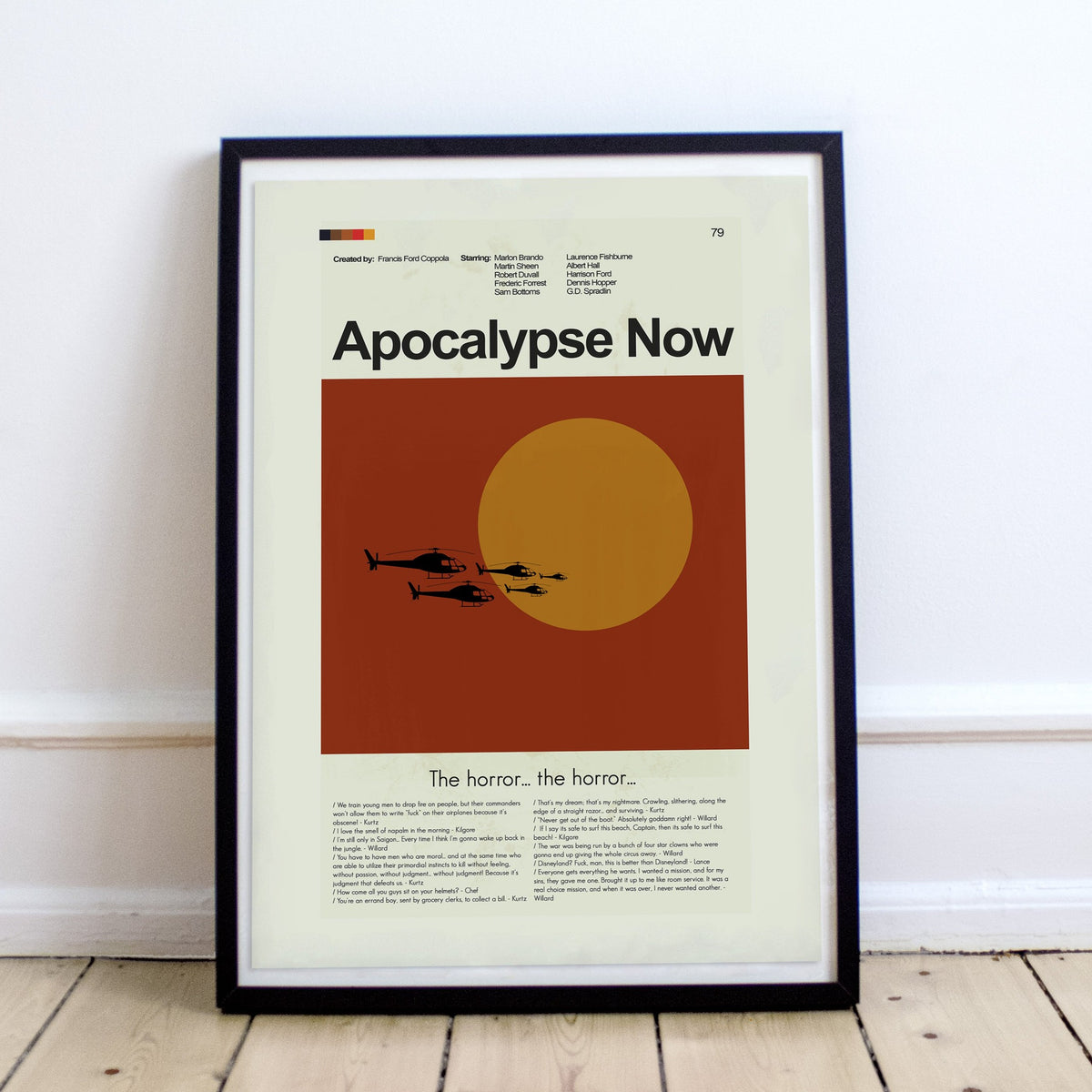 Apocalypse Now - Helicopters | 12"x18" or 18"x24" Print only