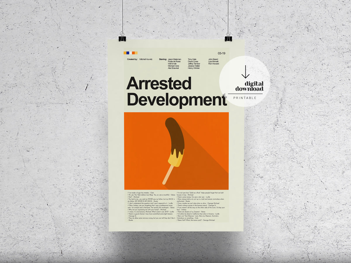 Arrested Development | DIGITAL ARTWORK DOWNLOAD