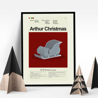 Load image into Gallery viewer, Arthur Christmas - Sleigh Game Piece | 12&quot;x18&quot; or 18&quot;x24&quot; Print only
