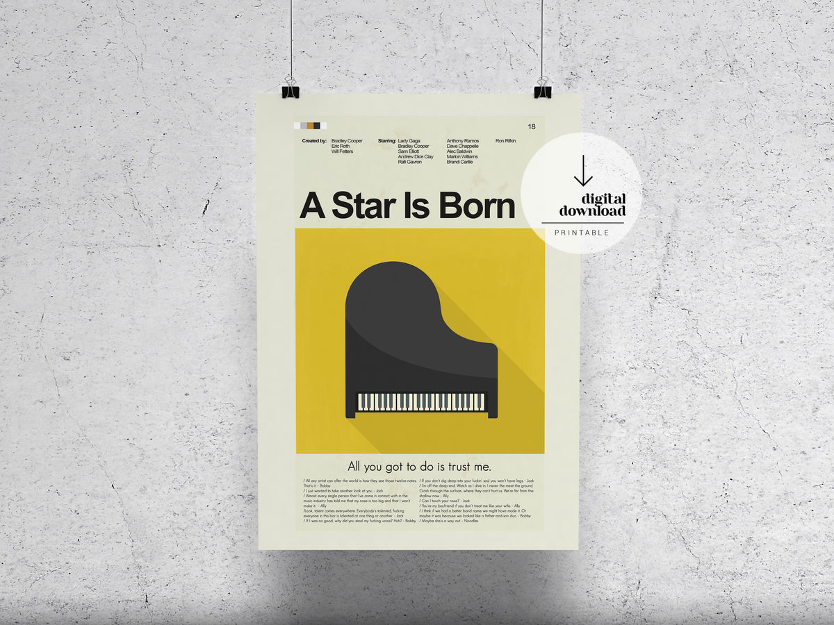 A Star Is Born | DIGITAL ARTWORK DOWNLOAD