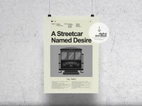 Load image into Gallery viewer, A Streetcar Named Desire | DIGITAL ARTWORK DOWNLOAD

