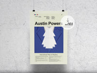 Load image into Gallery viewer, Austin Powers: International Man of Mystery | DIGITAL ARTWORK DOWNLOAD
