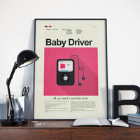 Load image into Gallery viewer, Baby Driver | DIGITAL ARTWORK DOWNLOAD
