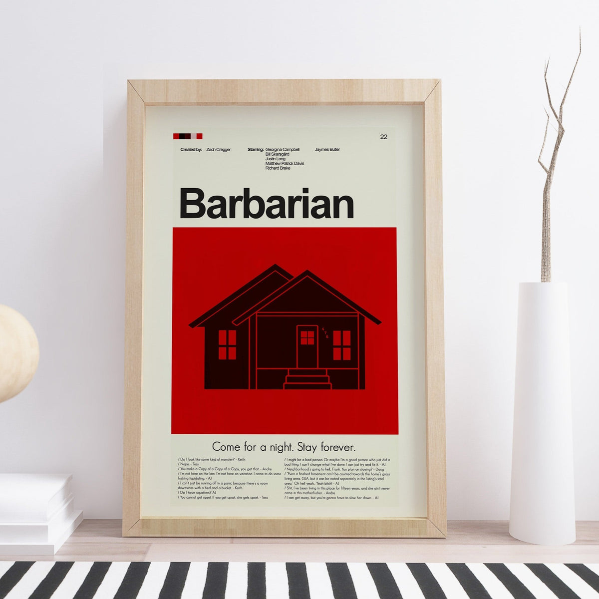 Barbarian - 476 Barbary Street | 12"x18" or 18"x24" Print Only