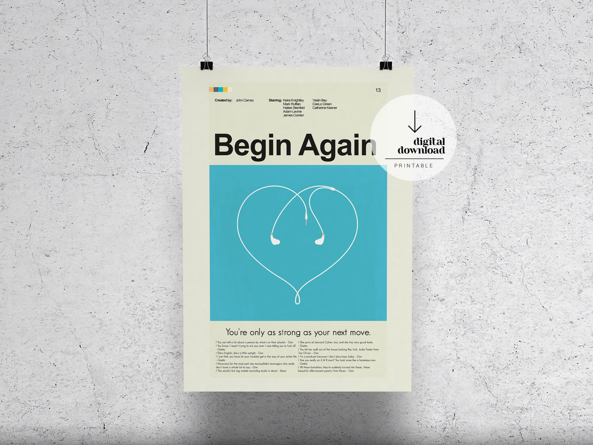 Begin Again | DIGITAL ARTWORK DOWNLOAD
