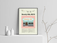 Load image into Gallery viewer, Beverly Hills, 90210 | DIGITAL ARTWORK DOWNLOAD
