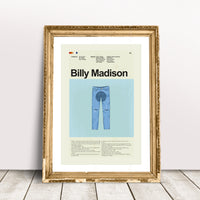 Load image into Gallery viewer, Billy Madison Inspired Mid-Century Modern Print | 12&quot;x18&quot; or 18&quot;x24&quot; Print only
