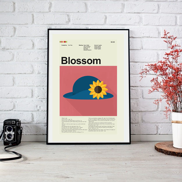 Blossom - Hat  | 12"x18" or 18"x24" Print only