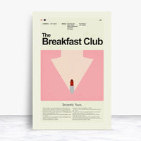 Load image into Gallery viewer, The Breakfast Club Inspired Mid-Century Modern Print | 12&quot;x18&quot; or 18&quot;x24&quot; Print only

