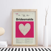 Load image into Gallery viewer, Bridesmaids Inspired Mid-Century Modern Print | 12&quot;x18&quot; or 18&quot;x24&quot; Print only
