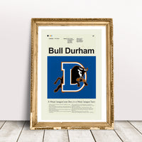 Load image into Gallery viewer, Bull Durham Inspired Mid-Century Modern Print | 12&quot;x18&quot; or 18&quot;x24&quot; Print only
