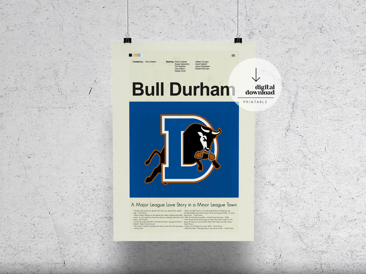 Bull Durham | DIGITAL ARTWORK DOWNLOAD