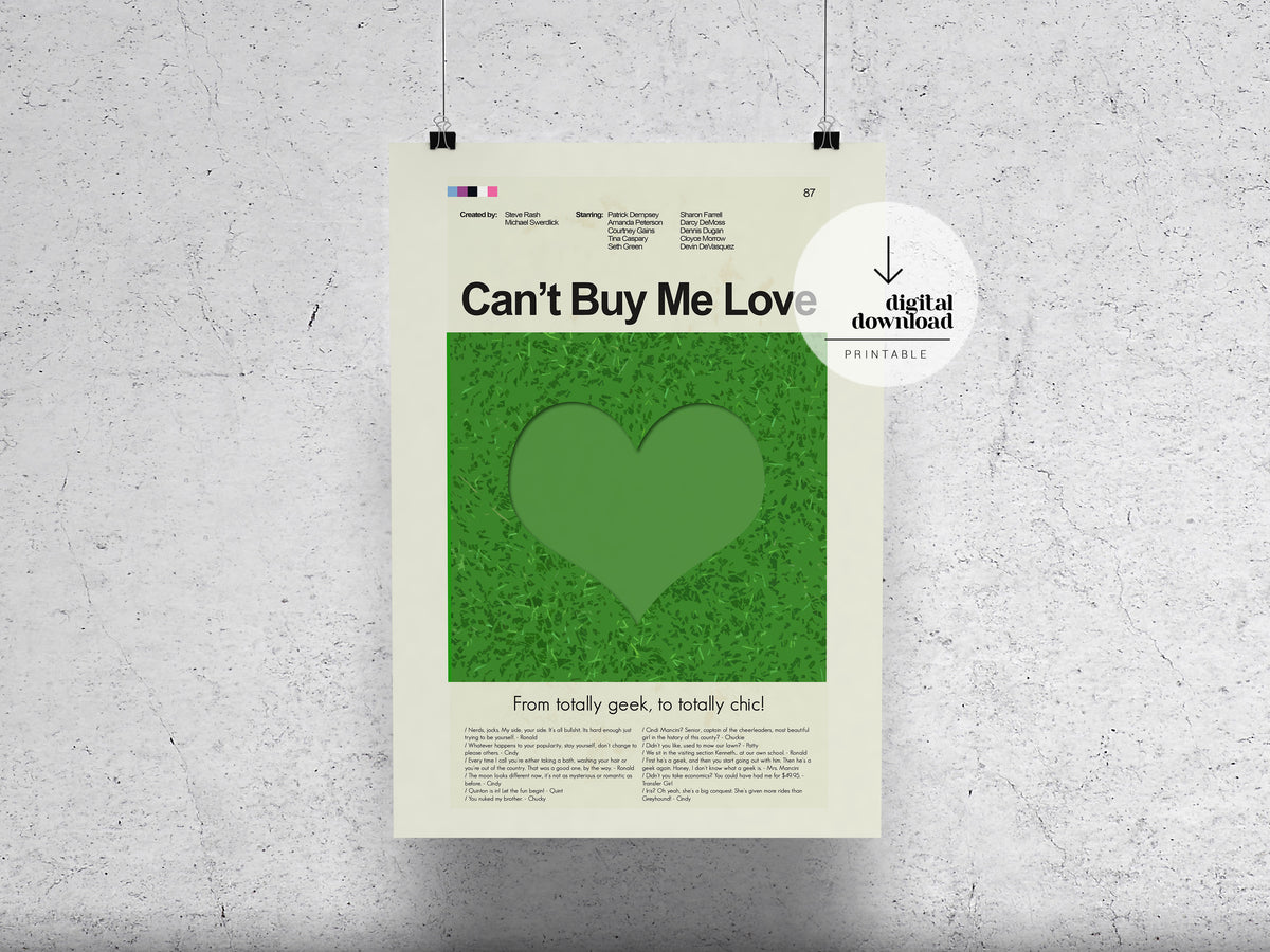 Can't Buy Me Love | DIGITAL ARTWORK DOWNLOAD