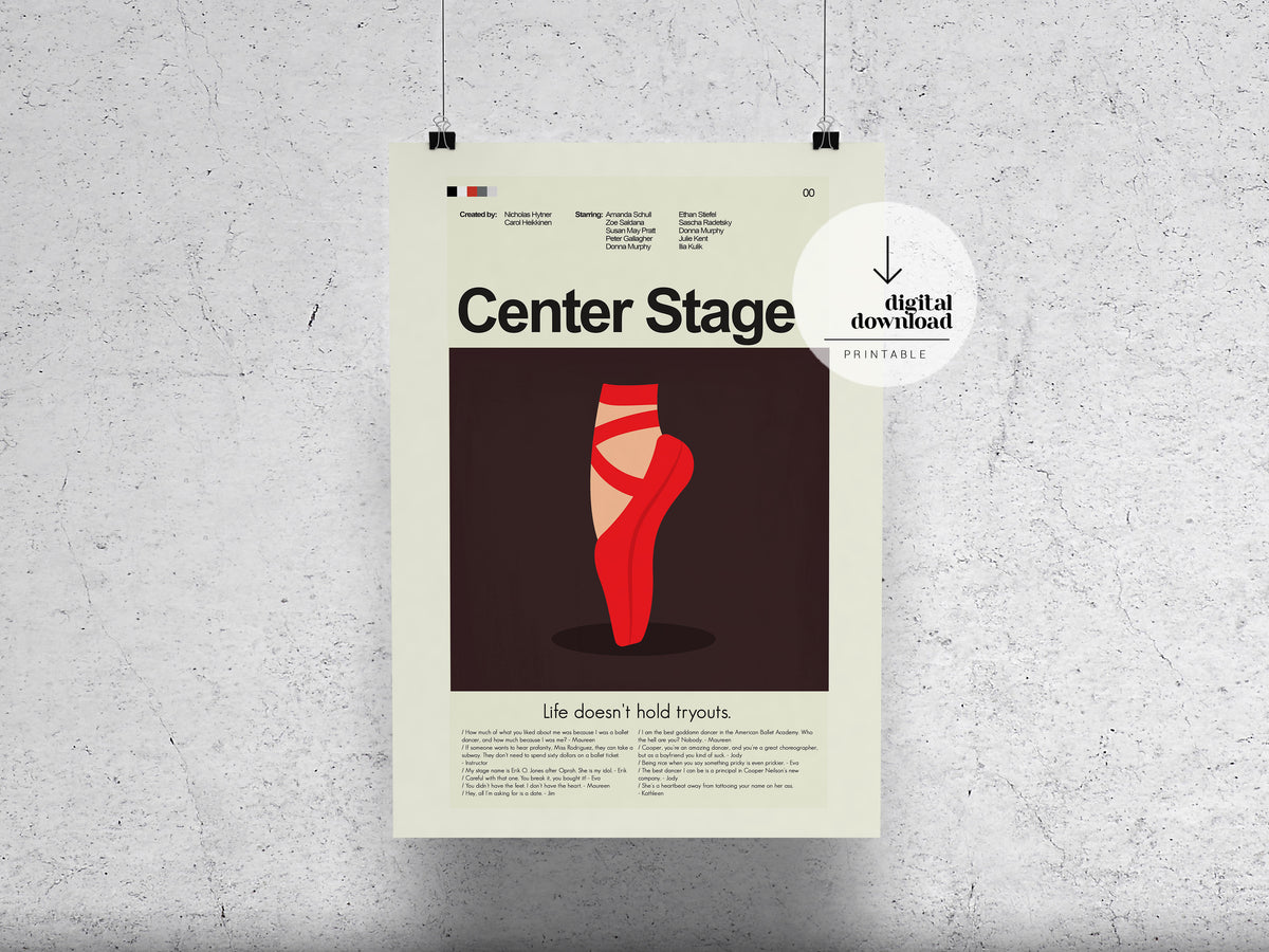Center Stage | DIGITAL ARTWORK DOWNLOAD