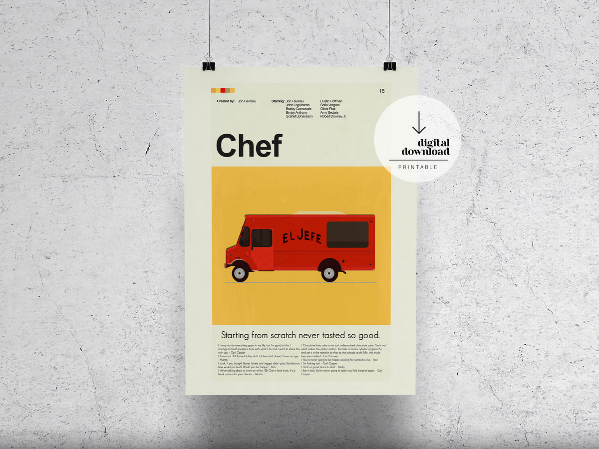 Chef | DIGITAL ARTWORK DOWNLOAD