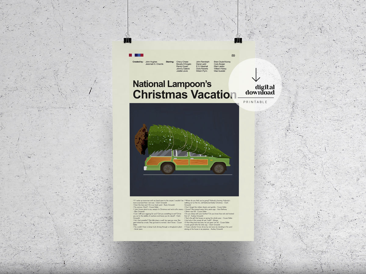 Christmas Vacation | DIGITAL ARTWORK DOWNLOAD