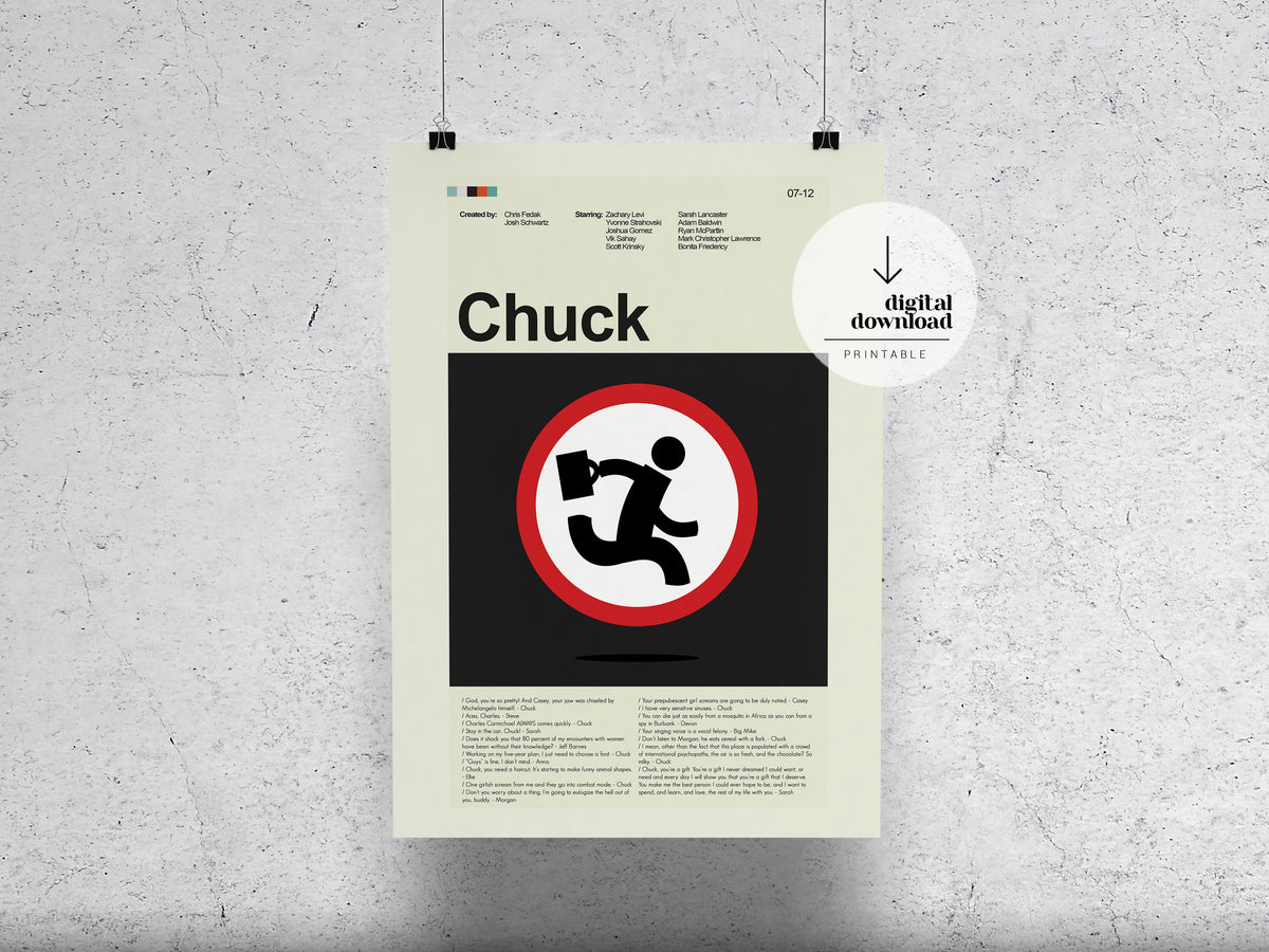 Chuck | DIGITAL ARTWORK DOWNLOAD