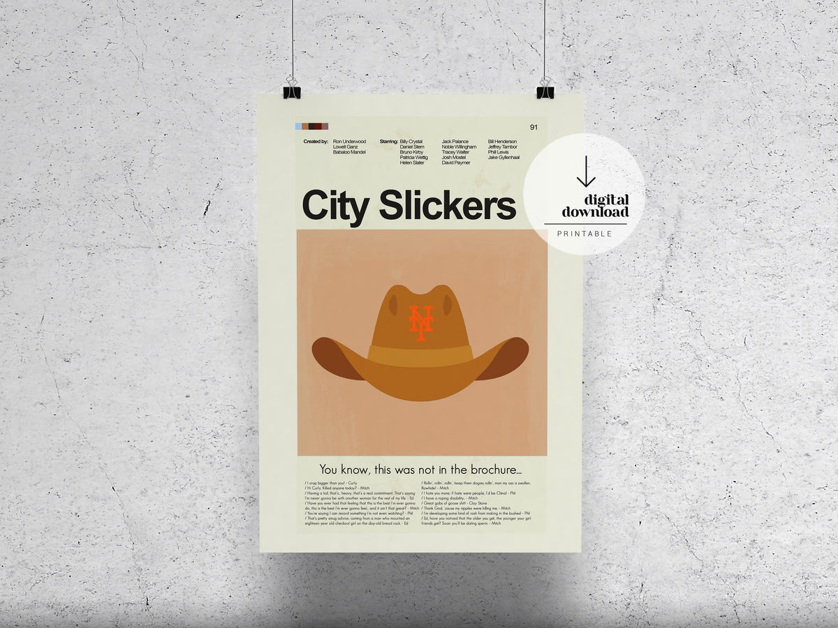 City Slickers | DIGITAL ARTWORK DOWNLOAD