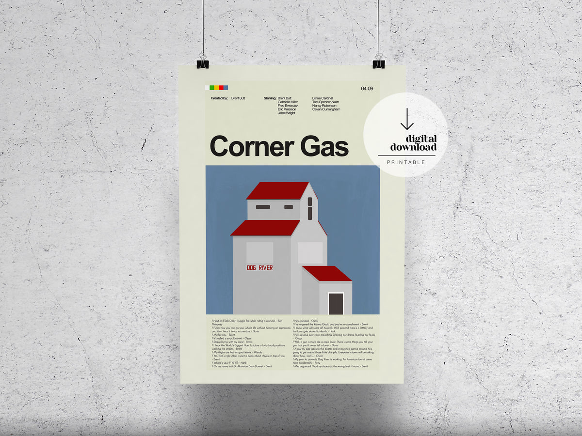 Corner Gas | DIGITAL ARTWORK DOWNLOAD