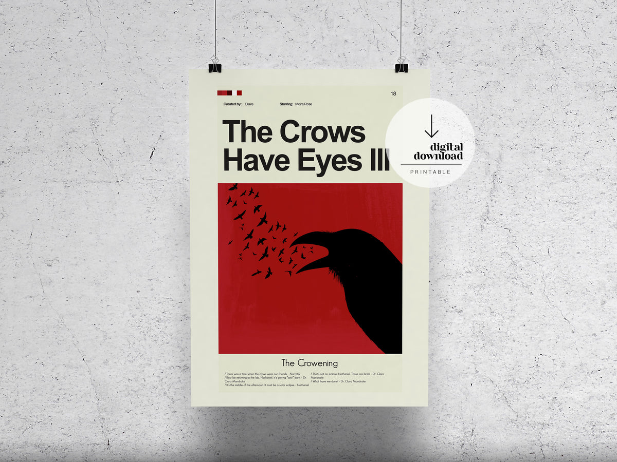 The Crows Have Eyes III: The Crowening | DIGITAL ARTWORK DOWNLOAD