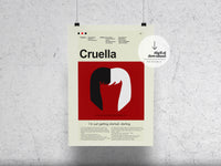 Load image into Gallery viewer, Cruella | DIGITAL ARTWORK DOWNLOAD
