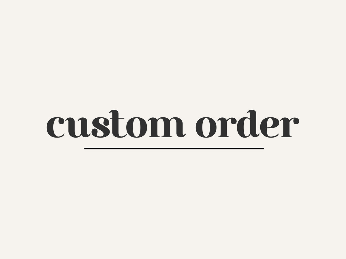 Custom Order | Movie or Television Show