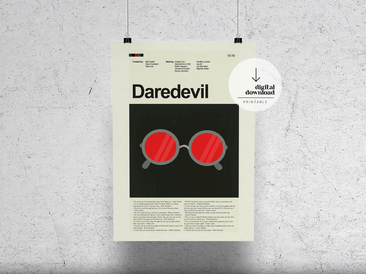 Daredevil | DIGITAL ARTWORK DOWNLOAD