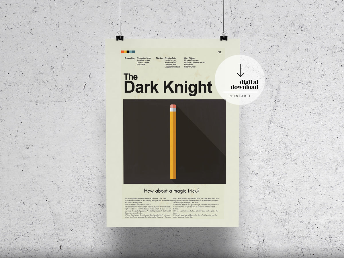 The Dark Knight | DIGITAL ARTWORK DOWNLOAD