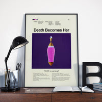 Load image into Gallery viewer, Death Becomes Her Inspired Mid-Century Modern Print | 12&quot;x18&quot; or 18&quot;x24&quot; Print only

