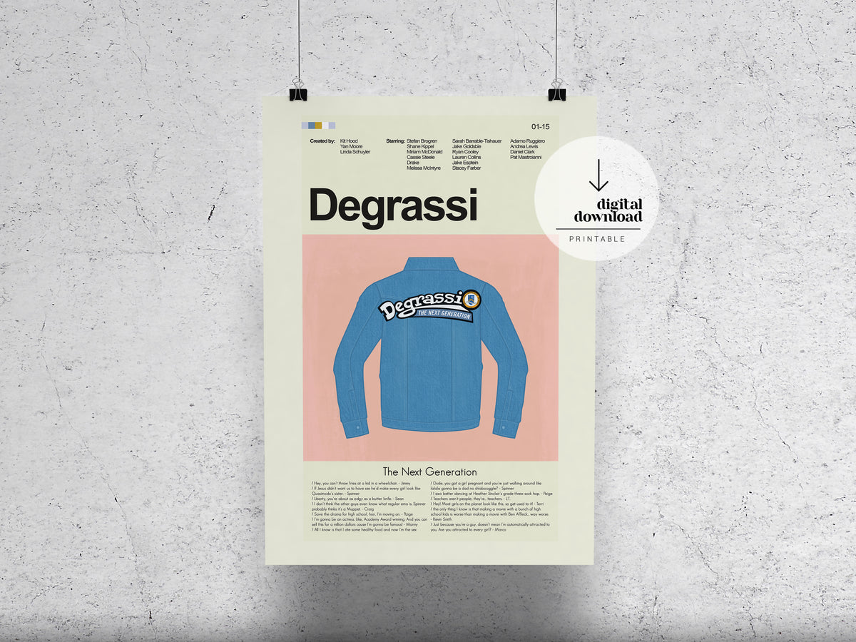 Degrassi: The Next Generation | DIGITAL ARTWORK DOWNLOAD