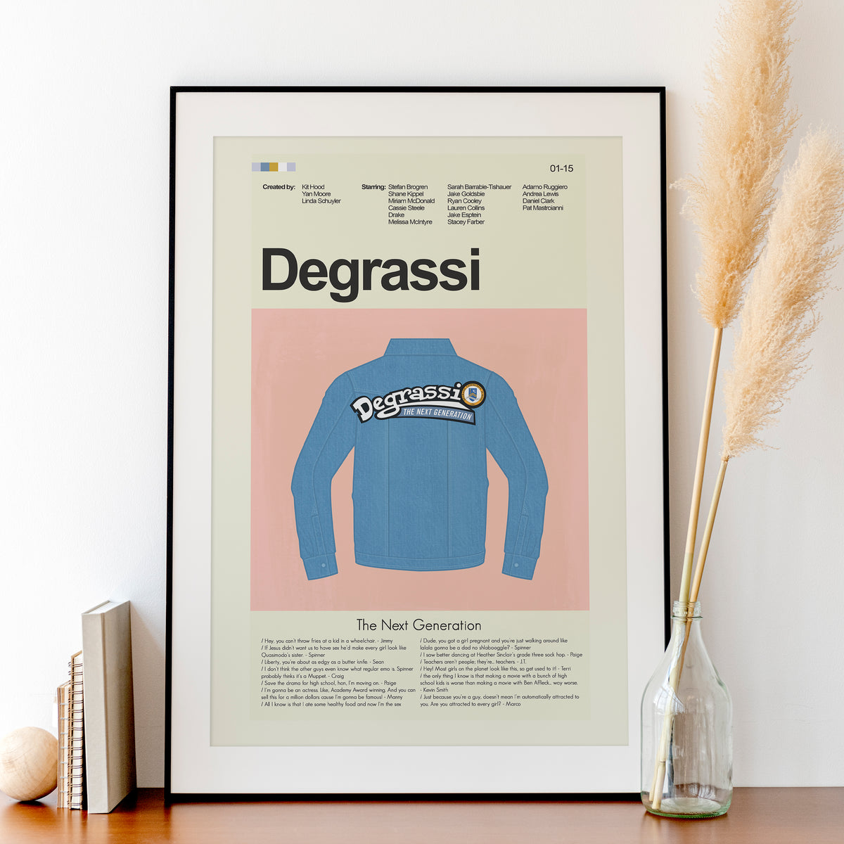 Degrassi: The Next Generation | 12"x18" or 18"x24" Print only