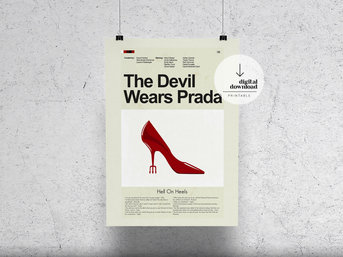 The Devil Wears Prada | DIGITAL ARTWORK DOWNLOAD