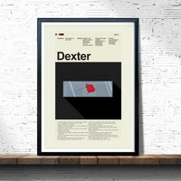 Load image into Gallery viewer, Dexter - Glass Slide | 12&quot;x18&quot; or 18&quot;x24&quot; Print only
