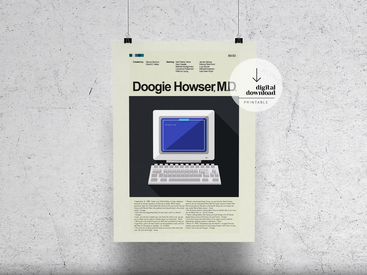 Doogie Howser, M.D. | DIGITAL ARTWORK DOWNLOAD