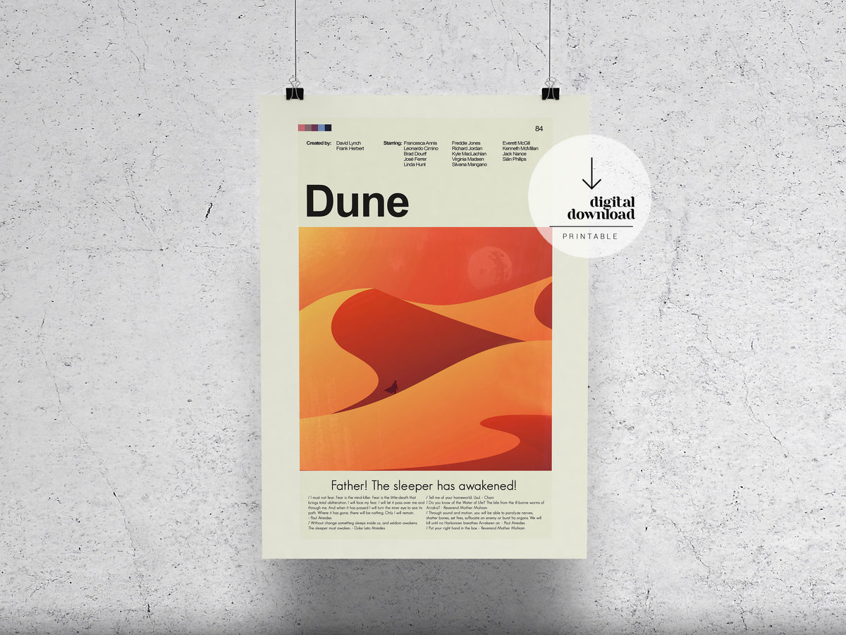 Dune (1984) | DIGITAL ARTWORK DOWNLOAD