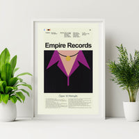 Load image into Gallery viewer, Empire Records Inspired Mid-Century Modern Print | 12&quot;x18&quot; or 18&quot;x24&quot; Print only

