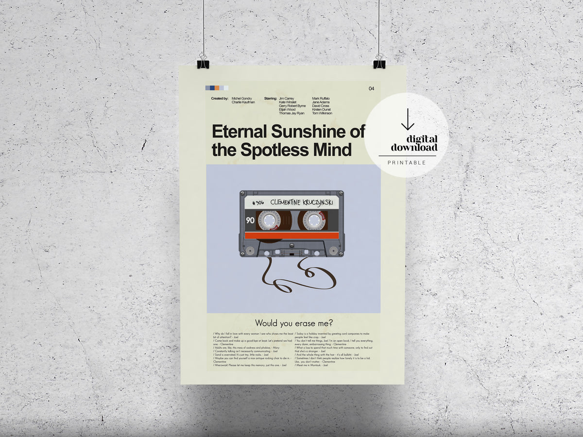 Eternal Sunshine of the Spotless Mind | DIGITAL ARTWORK DOWNLOAD