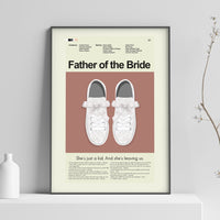 Load image into Gallery viewer, Father of the Bride - Annie&#39;s Sneakers  | 12&quot;x18&quot; or 18&quot;x24&quot; Print only
