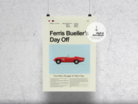 Load image into Gallery viewer, Ferris Bueller&#39;s Day Off | DIGITAL ARTWORK DOWNLOAD
