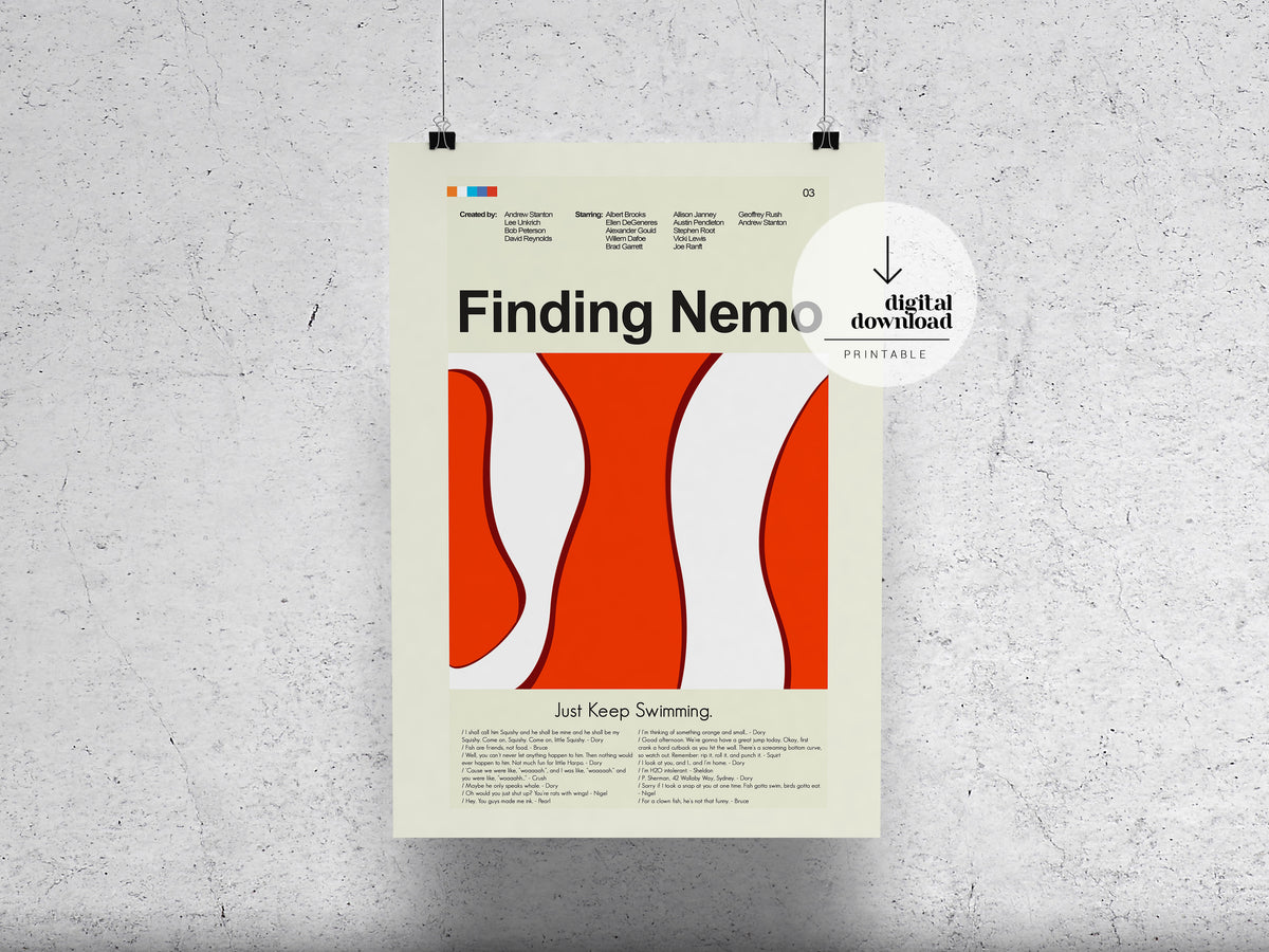 Finding Nemo | DIGITAL ARTWORK DOWNLOAD